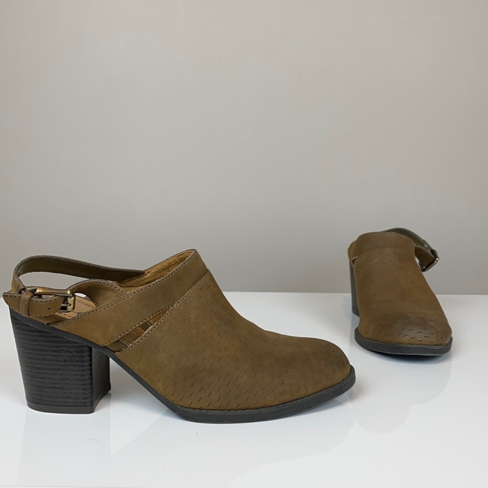 Natural Soul Slingback Mule Heel Cottagecore